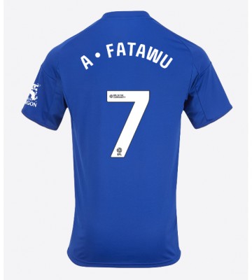 Leicester City Issahaku Fatawu #7 Replika Hemmatröja 2025-26 Kortärmad